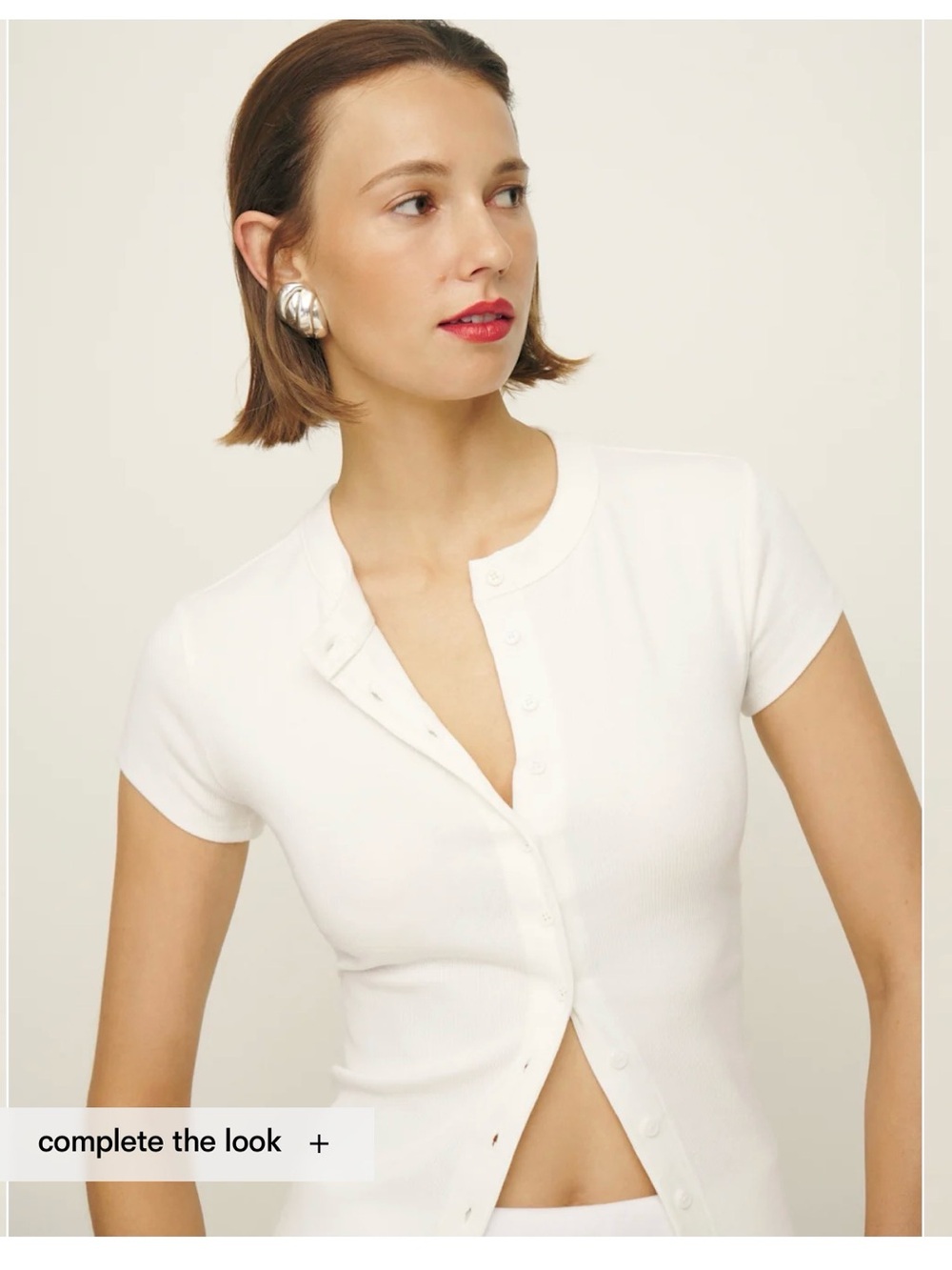 Reformation Raelynn Knit Top - Picture 2 of 6